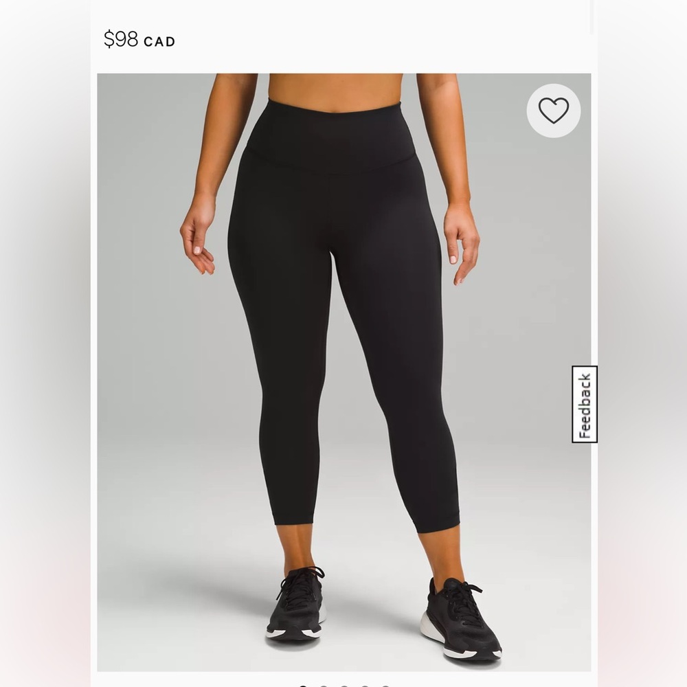 Lululemon Wunder Train Contour 25”